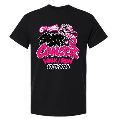 6th Annual Stomp on Cancer T-Shirt