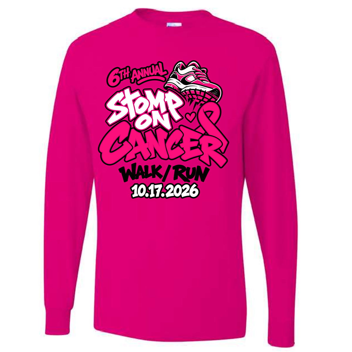 6th Annual Stomp on Cancer Long Sleeve