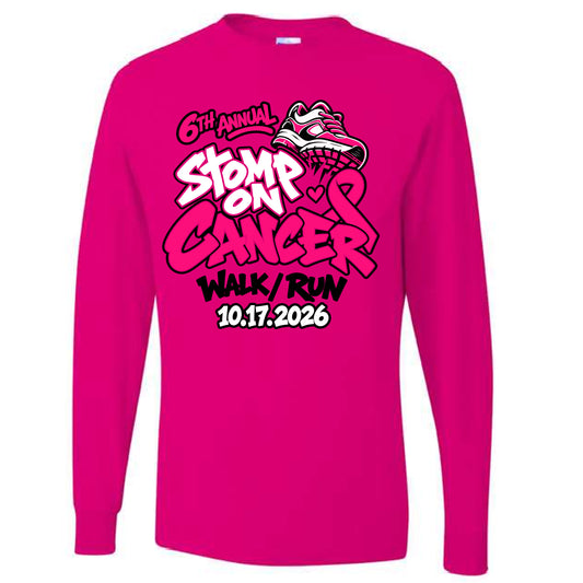 6th Annual Stomp on Cancer Long Sleeve