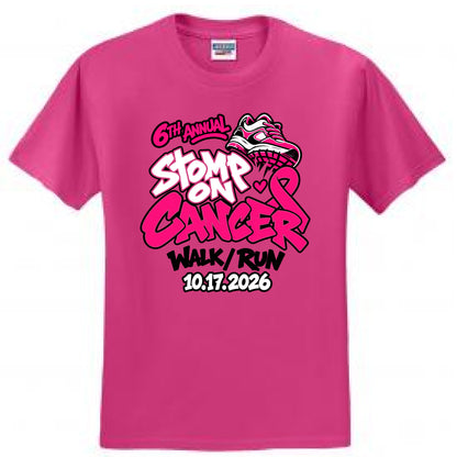 6th Annual Stomp on Cancer T-Shirt