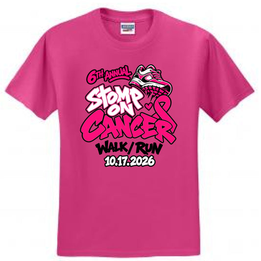 6th Annual Stomp on Cancer T-Shirt